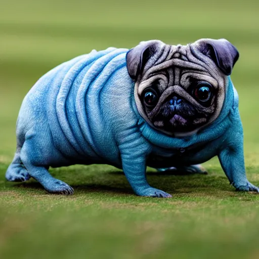 Image similar to a Tardigrade Pug Hybrid, A tardigrade that looks like a pug, afternoon hangout, good times photograph, candid