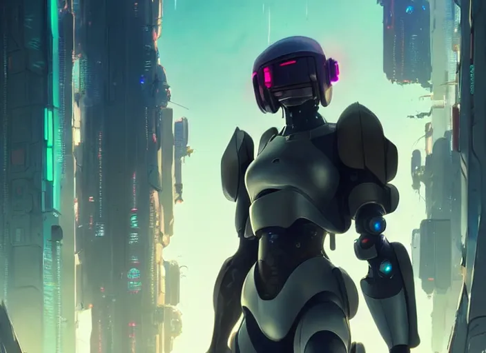 Image similar to cyberpunk mole wearing exo suit, details, futuristic, epic, destroyed city, landscape illustration concept art anime key visual trending pixiv fanbox by wlop and greg rutkowski and makoto shinkai and studio ghibli and kyoto animation symmetrical facial features