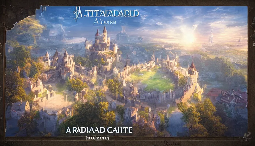 Image similar to a radiant citadel