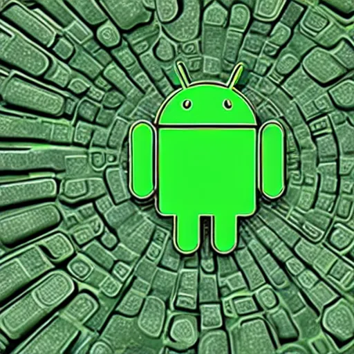 Image similar to android mixed apple logo