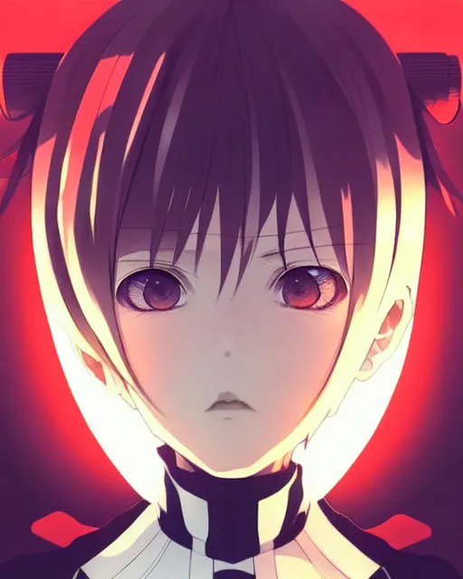 Image similar to ilya kuvshinov manga portrait of reol, last exile, murata range, fine detail, perfect anime face, dramatic lighting, dynamic composition, art deco, cel shading, vivid, stippled lighting, rich texture, yoshinari yoh, alphonse mucha, ( ( ( colorful ) ) )