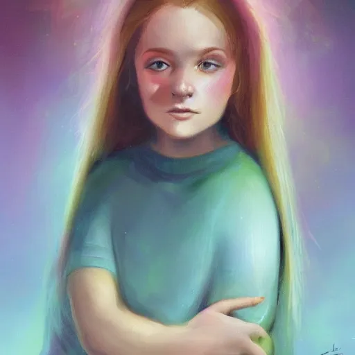 Image similar to portrait of young tardigrade teenager in the 1 9 7 0 s by charlie bowater