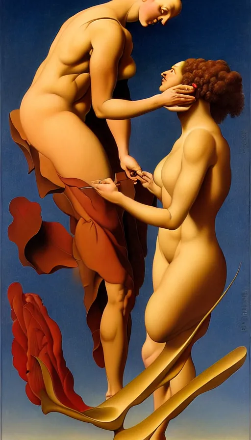 Image similar to the two complementary forces that make up all aspects and phenomena of life, by Thomas Blackshear