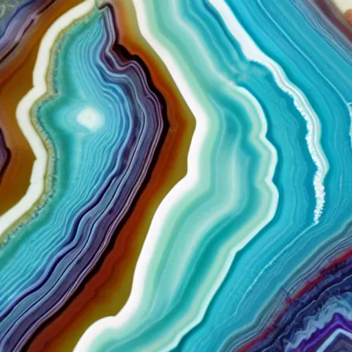 Image similar to waves made of agate