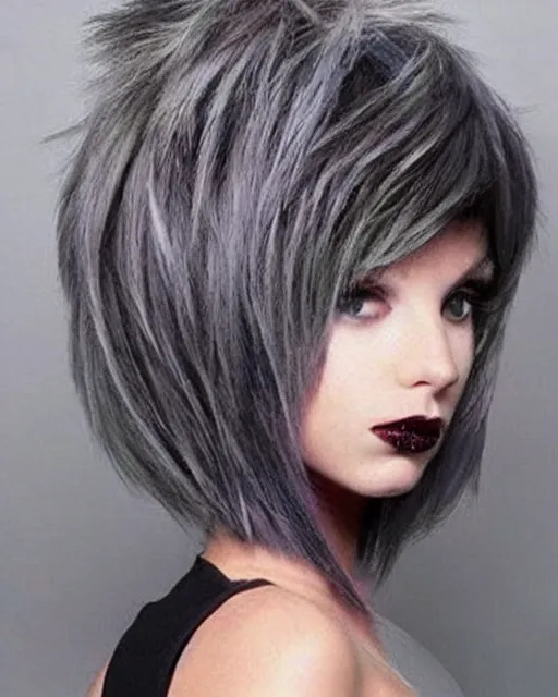 Image similar to trends in cat edgy hairstyles