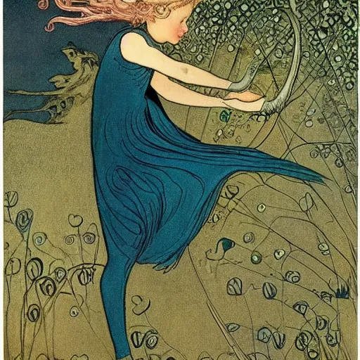 Image similar to A character by Ida Rentoul Outhwaite