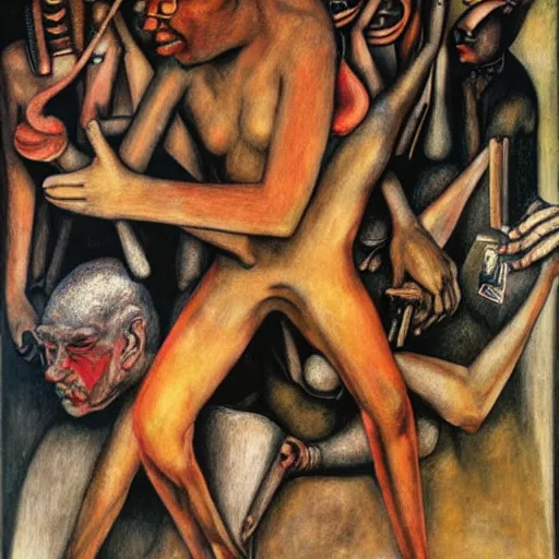 Image similar to critical race theory by otto dix, hyperrealistic, masterpiece, aesthetic