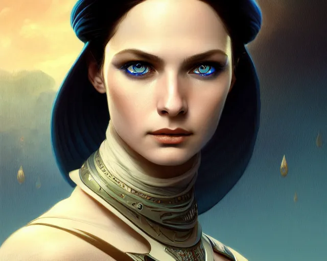 Prompt: photography of alia atreides of the knife, completely blue eyes, deep focus, dune, science fiction, intricate, elegant, highly detailed, digital painting, artstation, concept art, matte, sharp focus, illustration, hearthstone, art by artgerm and greg rutkowski and alphonse mucha