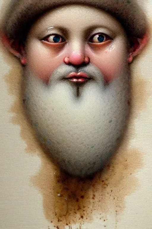 Image similar to soft texture muted saturation!!!!!!!!!!! ( ( ( ( gouache knome portrait. granular dripping running. ) ) ) ) ) by jean baptiste monge!!!!!!!!!!!!!!!!!!!!!!!!!!!!!!