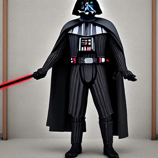 Prompt: “Darth Vader as school principal, rendered with unreal 5 engine”