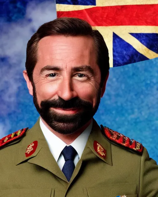 Image similar to santiago abascal as a muppet. highly detailed felt. hyper real photo. 4 k.