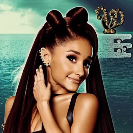 Image similar to ariana grande as a pirate
