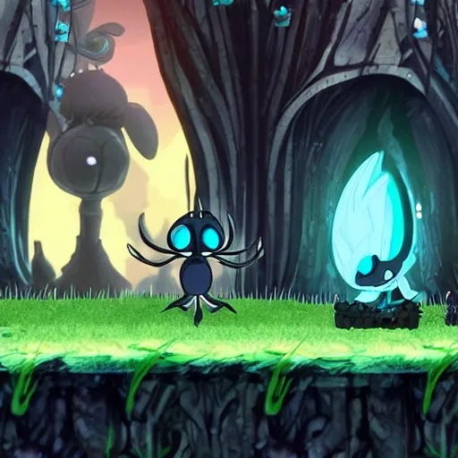 Image similar to a new hollow knight bug