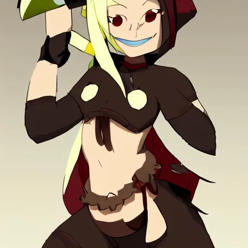 Image similar to cute ecaflip girl from wakfu