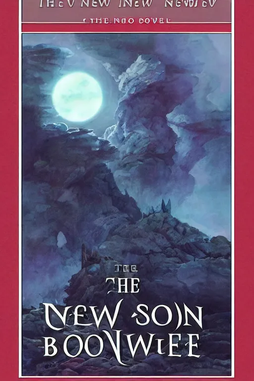 Prompt: the book of the new sun cover art by gene wolfe