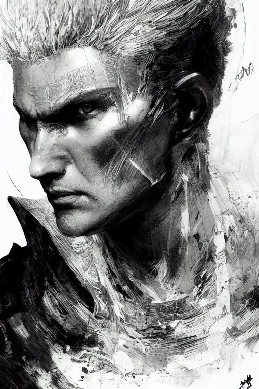 Goth Vergil - portrait, an art print by storytellering - INPRNT