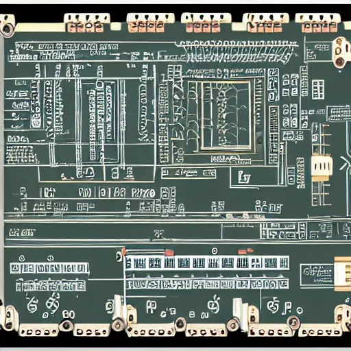 Image similar to most complex electronic schematic