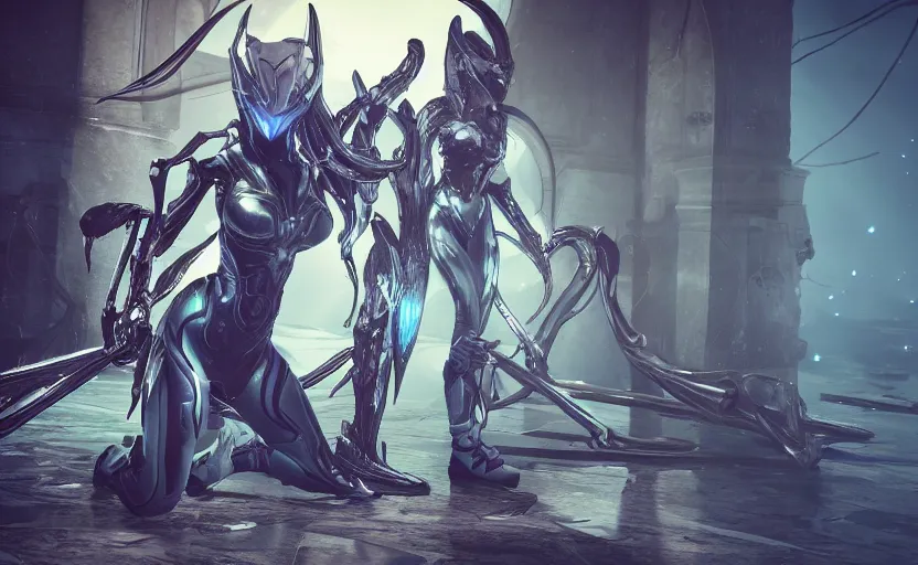 in-game screenshot of female Valkyr Warframe, 3d | Stable Diffusion ...