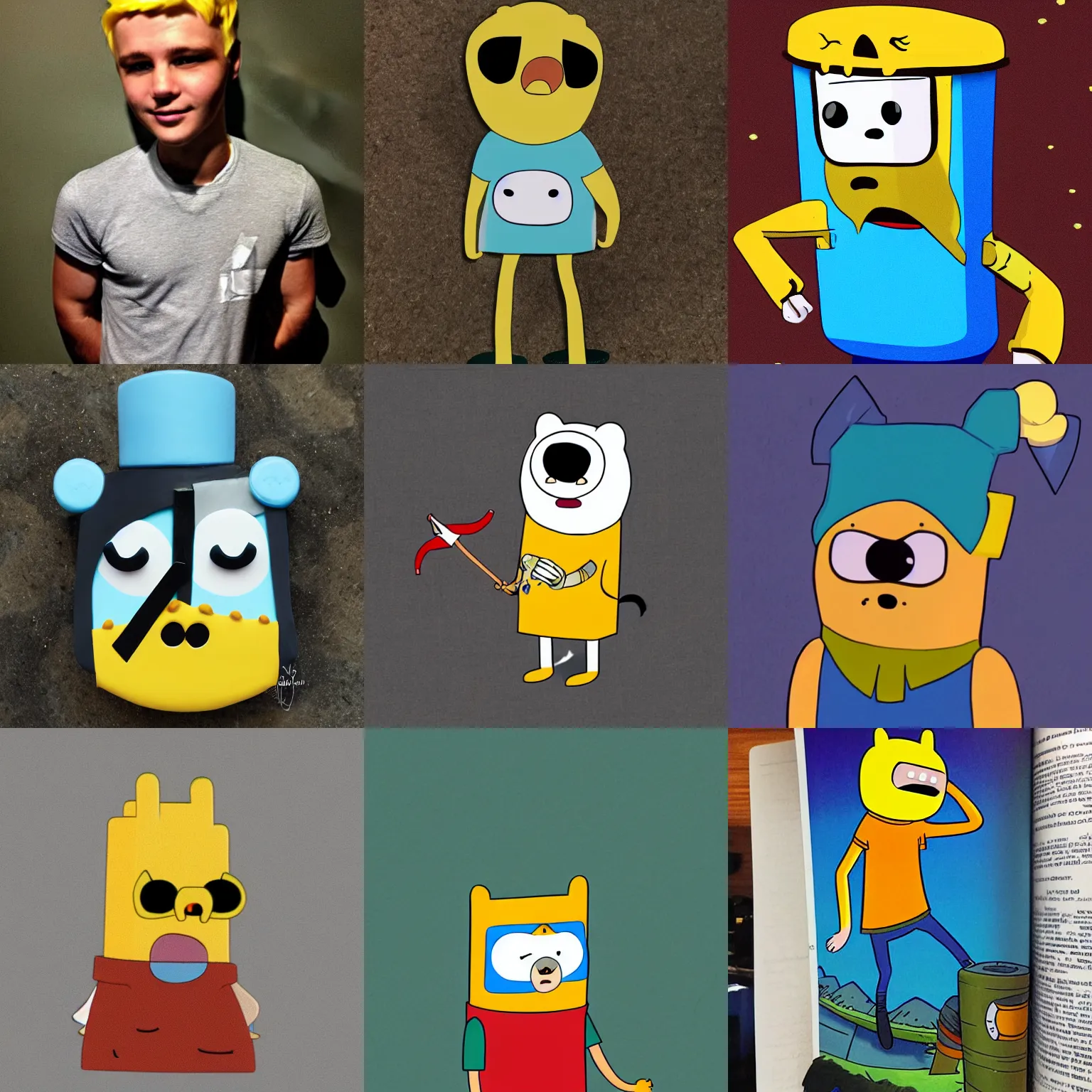 Prompt: Jake from adventure time
