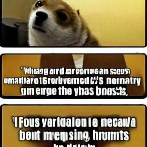 Image similar to doge memes