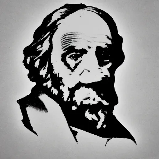 Image similar to darwin stencil