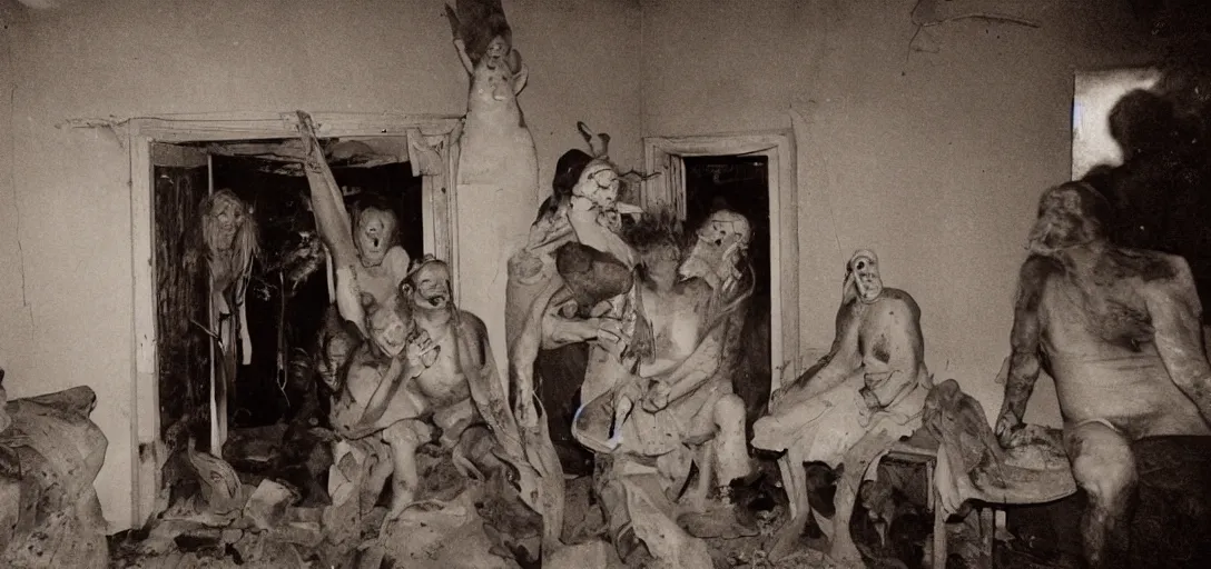 Image similar to demons photograph caught in a house