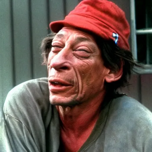 Image similar to jim varney crack addict on the street addicted to crack and doing nasty things for money jim varney skinny aids patient looking for his next fix wanting to smoke a cigarette and break into a car