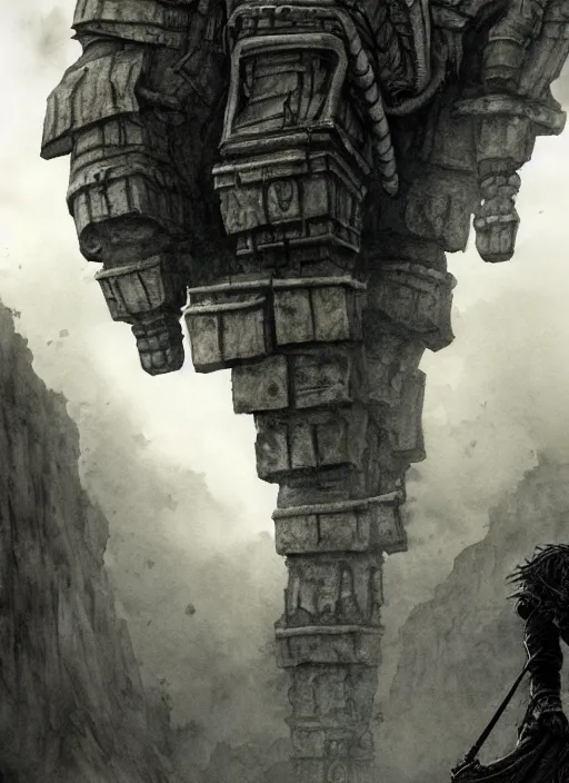 Naughty Dog Artist Draws Shadow of the Colossus Artwork