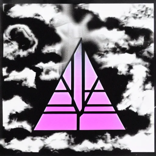 Image similar to Synthwave pink Floyd
