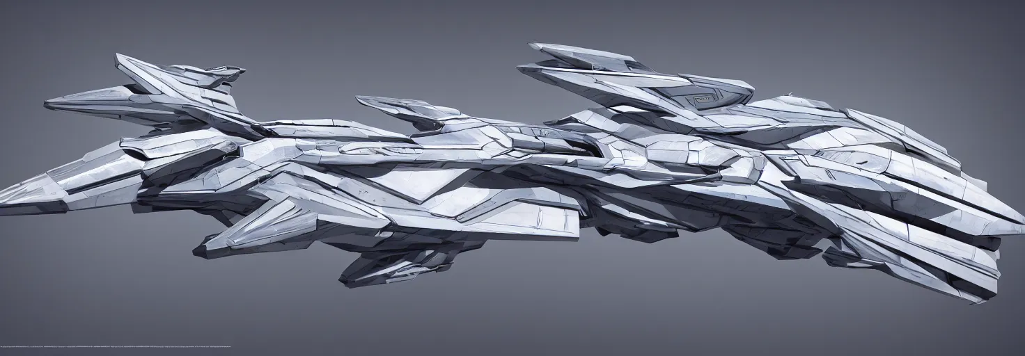 Prompt: concept art of a futuristic jet fighter, very symmetrical, top down view, bottom view, side view, detailed cockpit, mecha inspired, space shuttle, robotic, highly detailed, artstation, super realistic, octane render