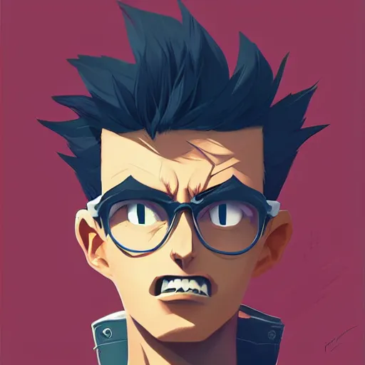 Prompt: face icon stylized minimalist trigun, loftis, cory behance hd by jesper ejsing, by rhads, makoto shinkai and lois van baarle, ilya kuvshinov, rossdraws global illumination