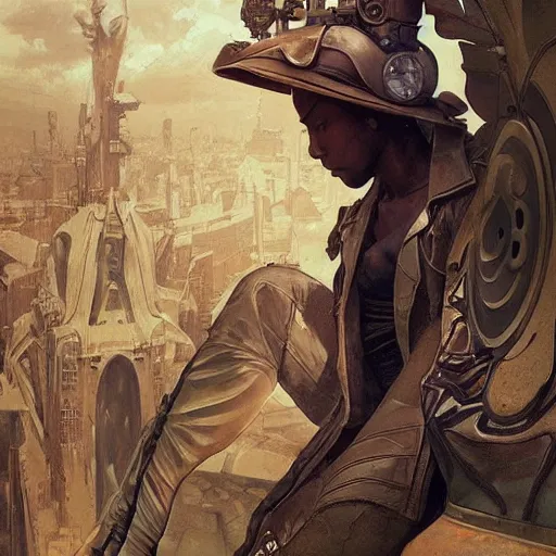 Image similar to sneaker, steampunk, sculpture, concept art, smooth, sharp focus, illustration, art by artgerm and greg rutkowski and alphonse mucha