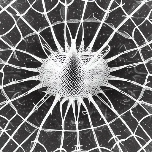 Prompt: inside radiolaria