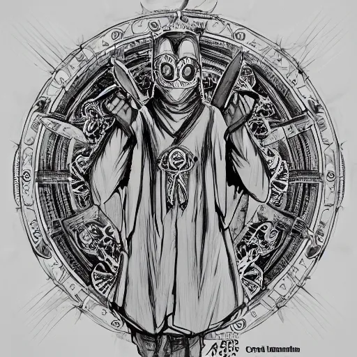 Image similar to 4K headshot portrait of godlike Plague Doctor of Nazareth with defined arms and open hands and bloody clothes with giant mandala wings , intricate face , flawless anime cel animation by Kentaro Miura, psychedelic , highly detailed upper body , professionally post-processed , beautiful, scary, symmetry accurate features, epic, octane rendered, anime masterpiece, accurate by Craig Mullins, ilya kuvshinov, krenz cushart, epic , artgerm trending on artstation by Edward Hopper and Dan Mumford and WLOP and Rutkovsky, beksinski carl spitzweg moebius and tuomas kocar, intricate artwork by caravaggio, Unreal Engine 5, Lumen, Nanite