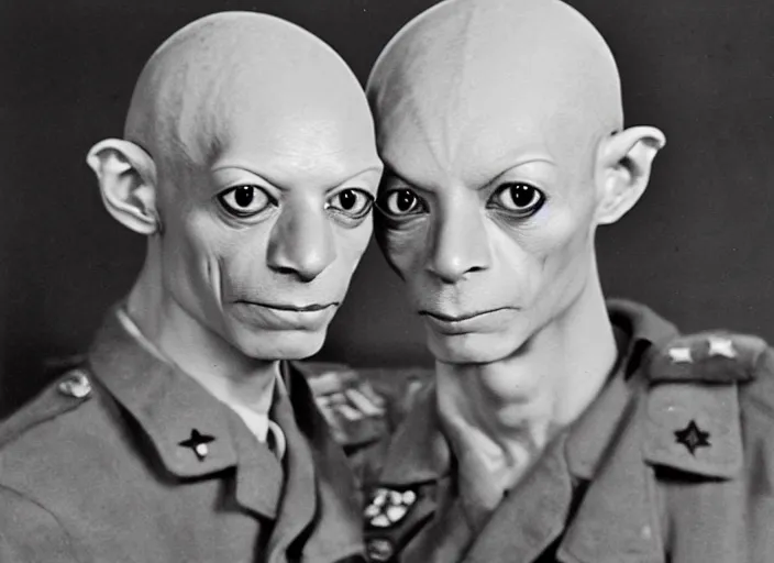 Prompt: hairless sphynx cat as a soldier in ww 2