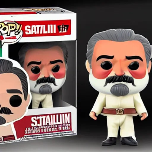 Image similar to stalin funko pop