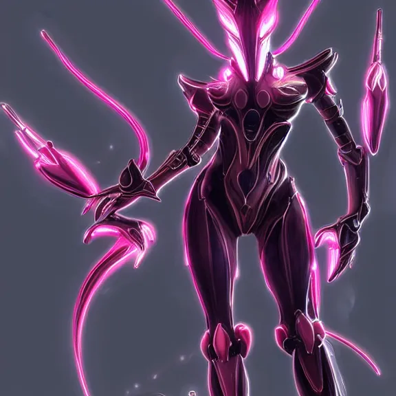 Prompt: highly detailed giantess shot exquisite warframe fanart, worm's eye view, looking up at a giant beautiful stunning saryn prime female warframe, as a stunning anthropomorphic robot female dragon, looming over you, dancing elegantly over you, sleek bright white armor with glowing fuchsia accents, proportionally accurate, anatomically correct, sharp detailed robot dragon paws, two arms, two legs, camera close to the legs and feet, giantess shot, furry shot, upward shot, ground view shot, paw shot, leg and hip shot, elegant shot, epic low shot, high quality, captura, realistic, sci fi, professional digital art, high end digital art, furry art, macro art, giantess art, anthro art, DeviantArt, artstation, Furaffinity, 3D realism, 8k HD octane render, epic lighting, depth of field