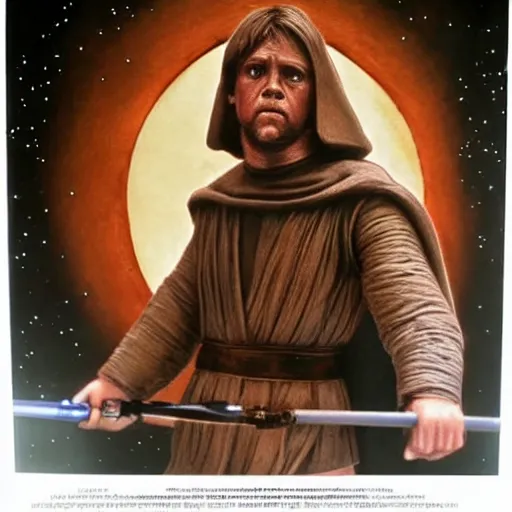 Image similar to luke skywalker by leonardo da vinci