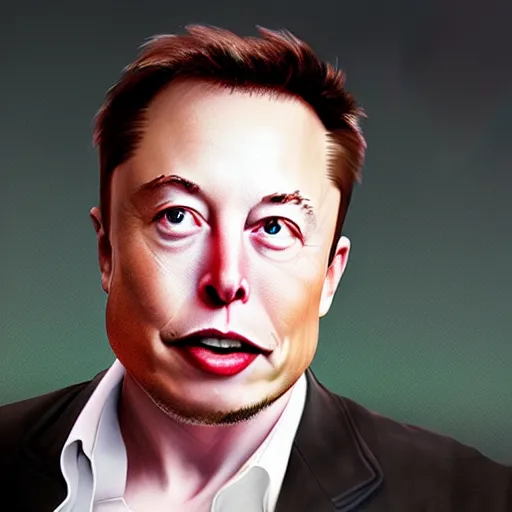 Image similar to Elon Musk holding iphone, by dreamwork animation, 8k, trending on ArtStation,hyperdetalied,