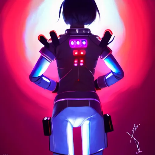 Prompt: a beautiful! bjork model, wearing futuristic cyber leather with articulate! glowing colored led lights, jrpg aztec street fashion, gapmoe yandere grimdark, trending on pixiv fanbox, painted by greg rutkowski makoto shinkai takashi takeuchi studio ghibli, akihiko yoshida