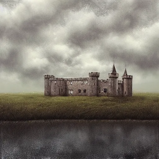 Image similar to castle in clouds by lee madgwick