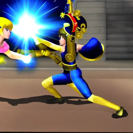 Image similar to Cleopatra in Super Smash Bros Melee, gameplay screenshot