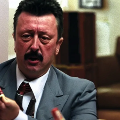 Prompt: Igor Ghirkin Strelkov as Tony Montana