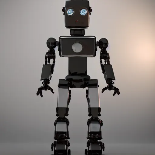 Image similar to 1930's robot from movies and serials, octane render, studio lighting