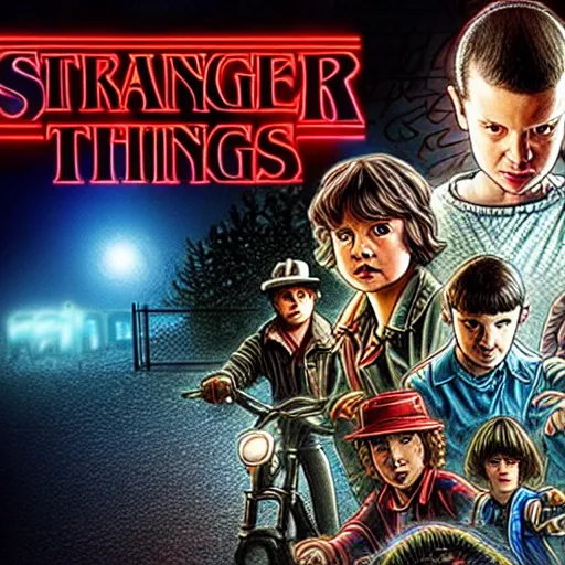 Image similar to stranger things