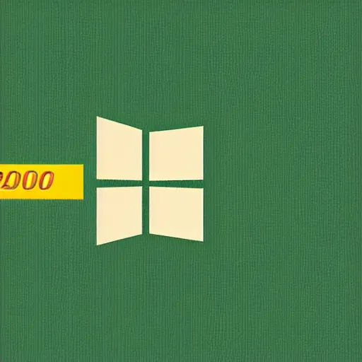 Prompt: windows 2 0 0 0 logo