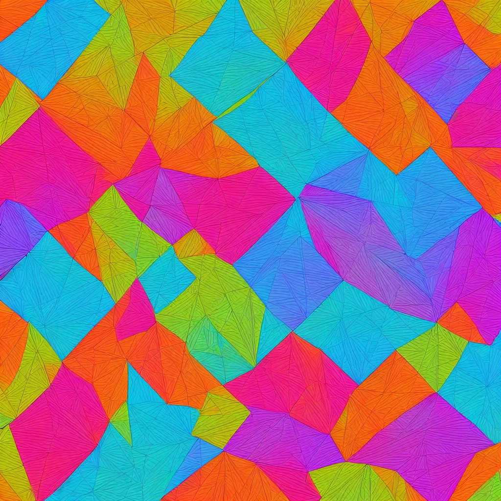 Image similar to geometric tessellation, bright colors, ephemeral, dreamy, highly detailed, 4 k, 8 k