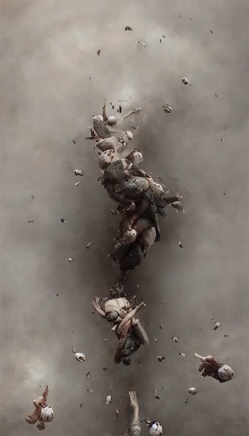 Prompt: The end of an organism, by Jeremy Geddes