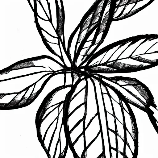 Image similar to professional liner sketch of a close-up cherry