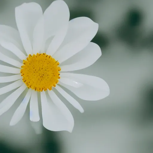 Prompt: macro photo of a white flower petal